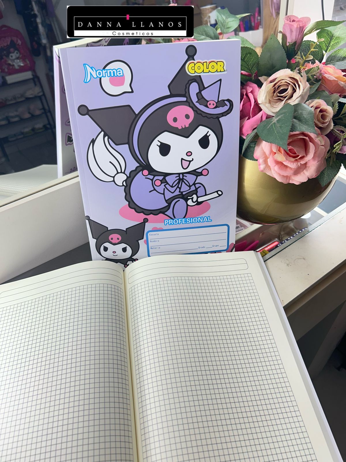 Cuaderno tamaño profesional sanrio