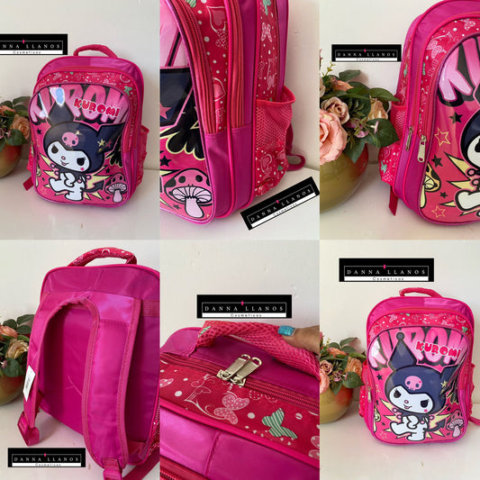 Mochila *Kuromi & Melody Escolar* (1pz)